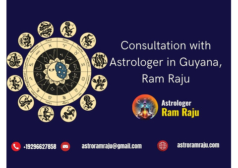 Unlock Your Destiny: Consultation with Astrologer in Guyana, Ram Raju