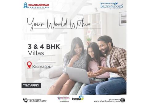 3 and 4bhk villas near appa junction | Shanta Sriram