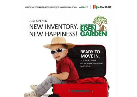 Ideal Homes For Families And Professionals! - Sumadhura Eden Garden