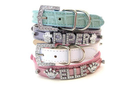 Customized Bling Dog Collar