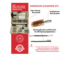 Good handgun cleaning kit