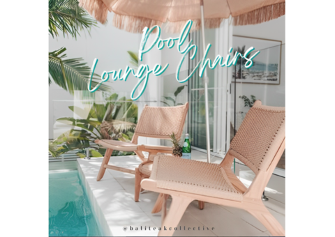 BALI TEAK XOLLECTIVE - Pool Lounge Chairs