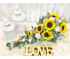 Shop Beautiful Yellow Faux Flowers | TheBridesBouquet