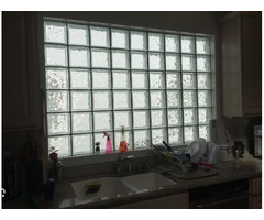 Basement Window Replacement with Glass Block