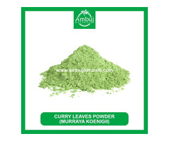 Curry Leaves Powder ( Ambuj Naturals )