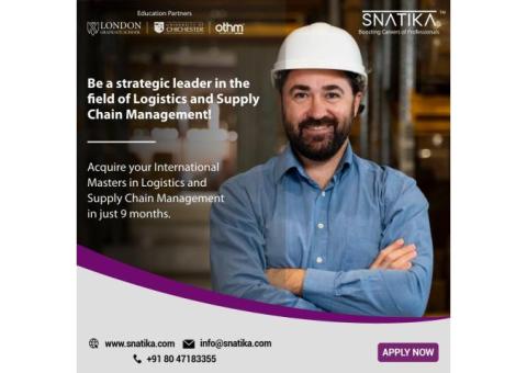 Masters In Logistics And Supply Chain Management - SNATIKA