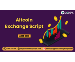 We can develop an affordable cryptocurrency exchange script for you