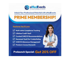 eMedEvents Prime Membership