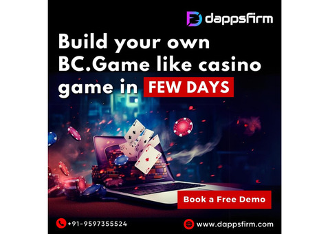 Launch a Top-Tier Casino with BC Game Clone Script