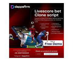 Create a Sportsbook with Our Livescore bet Clone Script