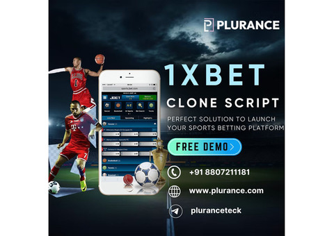 Start your sports betting platform instantly with 1xbet clone script
