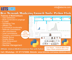 Unilevel MLM Plan with Python MLM Software and Ecommerce, Mlm Business