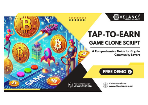 Tap To Earn Game Scripts A New Frontier in Crypto Gaming...!