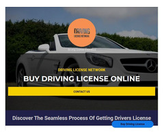 Buy driver license online