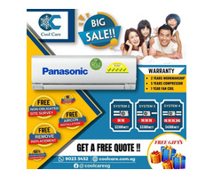 Panasonic aircon service & repair , singapore