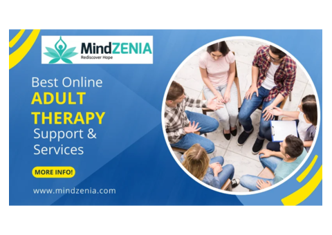 Best Adult Therapy Services for Anxiety Free Counseling