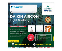 Daikin Aircon Light Blinking