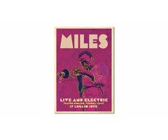 Miles Davis Live In Italy Print