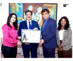 WAOW Presented Life Time Achievement Award to Sandeep Marwah