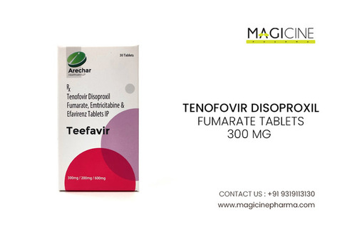 The Treatment of HIV With Tenofovir Disoproxil Fumarate Tablets