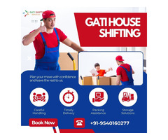 Packers and Movers: Hyderabad to Delhi - Gati House Shifting