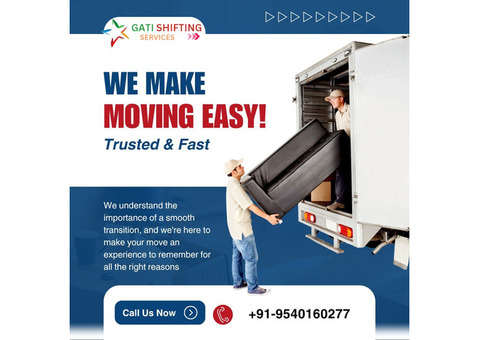Packers and Movers from Delhi to Bangalore: Gati House Shifting