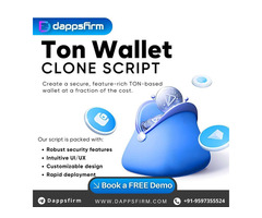 Launch a TON Wallet with Our ton wallet Clone script