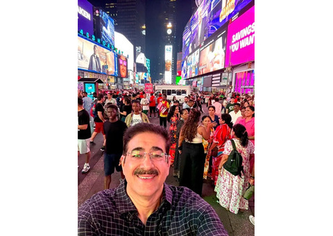 Chancellor of AAFT University Explores New York City for Academic