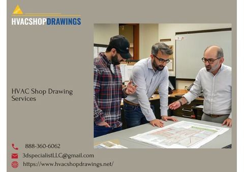 Comprehensive HVAC Shop Drawing Services for Precise MEP Coordination