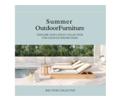 BALI TEAK COLLECTIVE - SUMMER COLLECTION