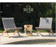 BALI TEAK COLLECTIVE - SANTORINI LOUNGE CHAIRS