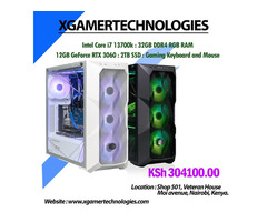 Core i7 13th gen custom PC with 12GB GeForce RTX 3060