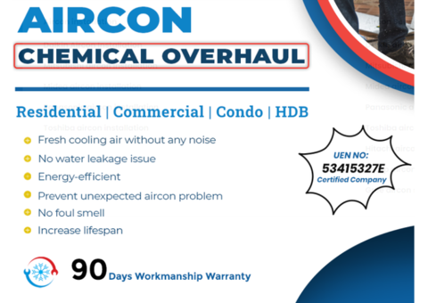 Aircon Chemical Overhaul