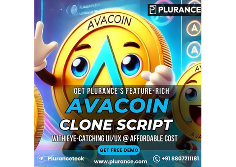 Plurance's Avacoin clone script - Be a Game changer in T2E industry