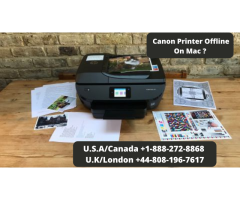 Steps To Fix Canon Printer Is Offline Mac Error Call +1-888-272-8868