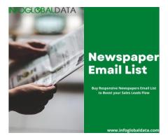 Get the best Newspaper Email List In US