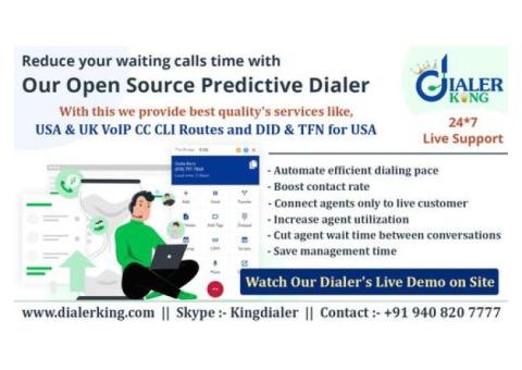 Predictive dialer provide by Dialerking technology