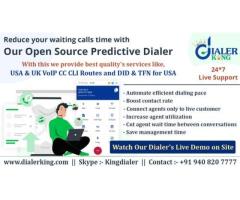 Predictive dialer provide by Dialerking technology