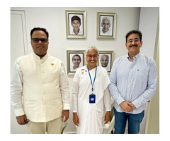 Sandeep Marwah Invited by World Spiritual Centre of Brahma Kumaris