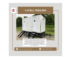 Luxury Portable Restrooms for Rent – Ideal for Any Occasion