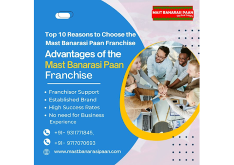 Best Paan Franchise Opportunities Online in india