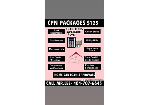 NUMBER TRADELINES APARTMENT APPROVAL PACKAGE -PA