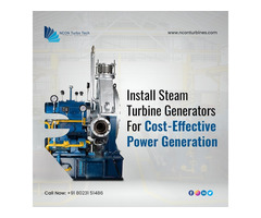 Powering Industries with Steam Turbines | Nconturbines.com