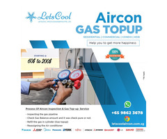 Aircon Gas topup