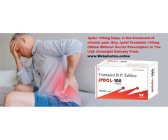 Jpdol 100mg Tramadol Best Medication for Pain in USA