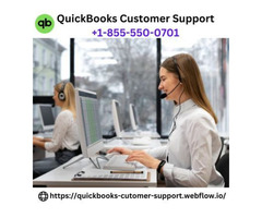 How to Connect QuickBooks Customer Support +1-855-550-0701