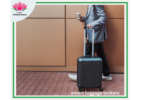Smart luggage lockers  answer for tourists travelers