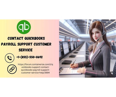 Contact QuickBooks Payroll Support Customer Service