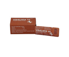 Vidalista 40 Mg contains Sildenafil and treats erectile dysfunction