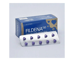 Fildena 50 Mg works as prescription drug